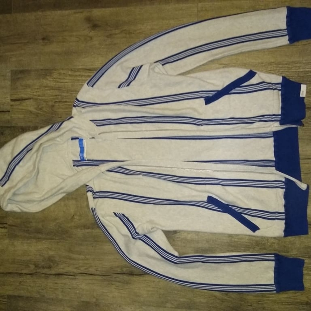 Adidas SAMPLE VERY RARE striped hoodie